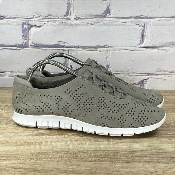 cole haan zerogrand perforated trainer
